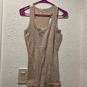 Guess Women's Beige Tank Top size large